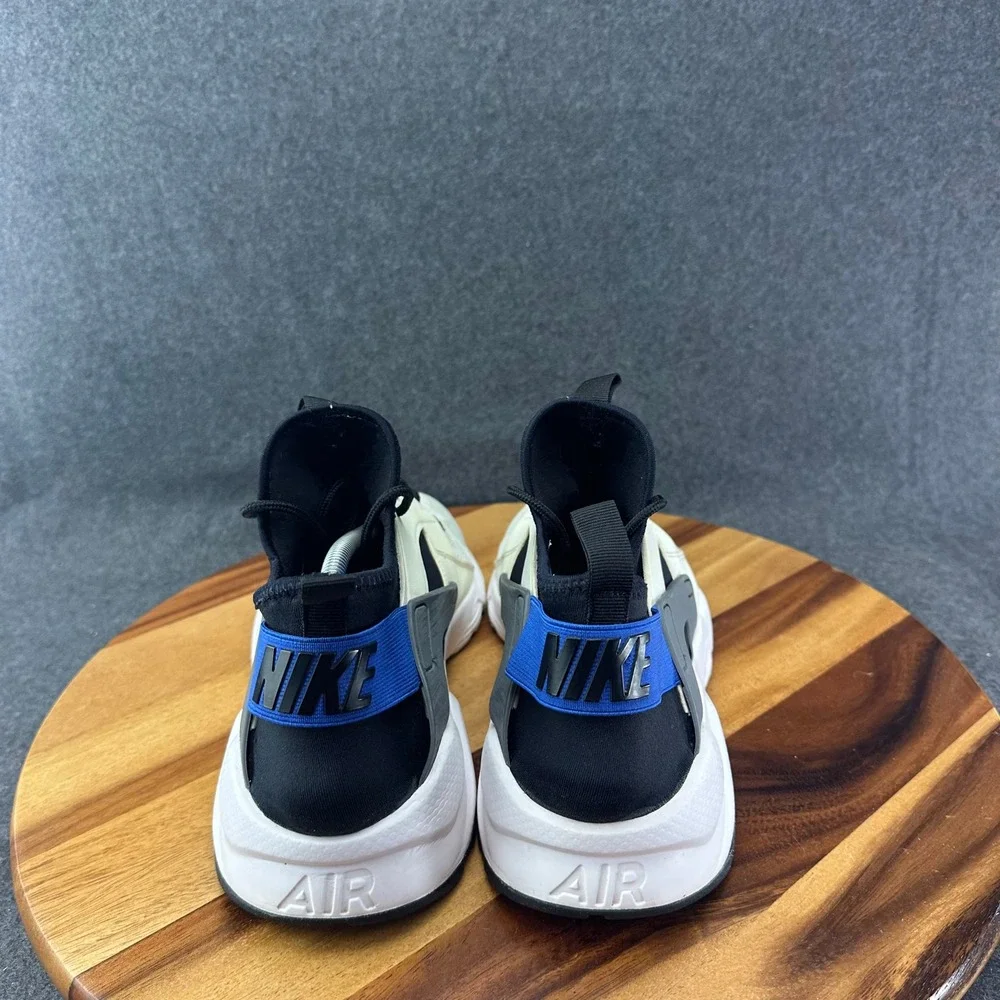 Nike Air Huarache Run Ultra Black White Blue Men's 11.5 819685-100